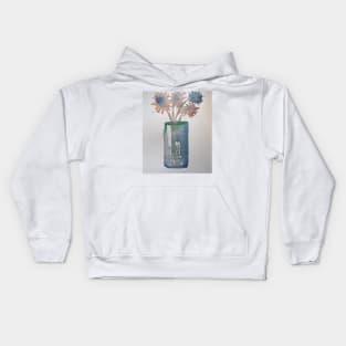 Flowers in the Tin Cup Kids Hoodie